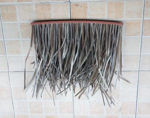 Carreaux de toiture de chaume africain 500*500 mm Toiture de chaume synthétique artificielle pour la plage