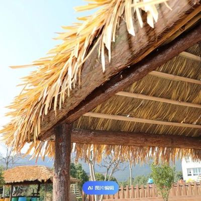 Gazebo à toit en chaume multifonctionnel pour le paquet de toits Taille 60.00cm * 55.00cm * 10.00cm