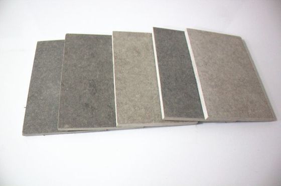 Panneau de revêtement de matériaux de construction en fibre de ciment décoratif ignifuge 1220*2440*4-20 mm