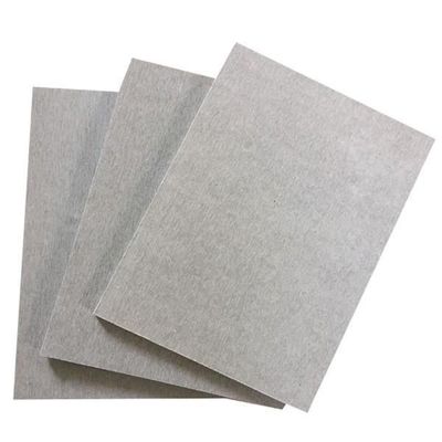 Panneau de ciment en fibre noire ignifuge pour les murs de cloisonnage sans amiante