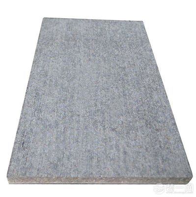 Panneau de ciment en fibre noire ignifuge pour les murs de cloisonnage sans amiante