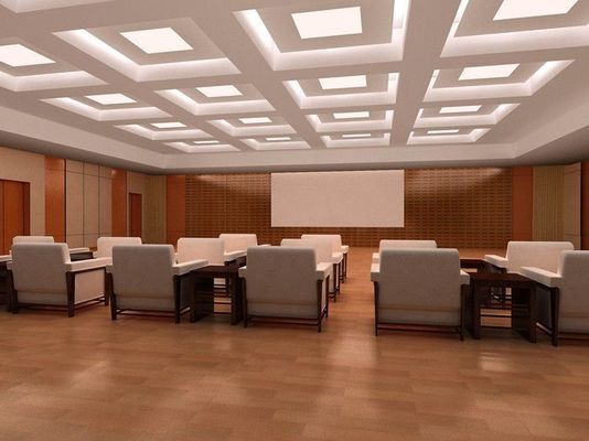 Panneaux acoustiques imperméables pour une isolation efficace des plafonds et des murs certifiés SGS