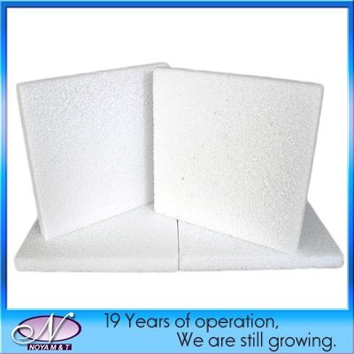 Matériau de construction Panneaux acoustiques en isolant en verre mousseux blanc pour l'isolation acoustique