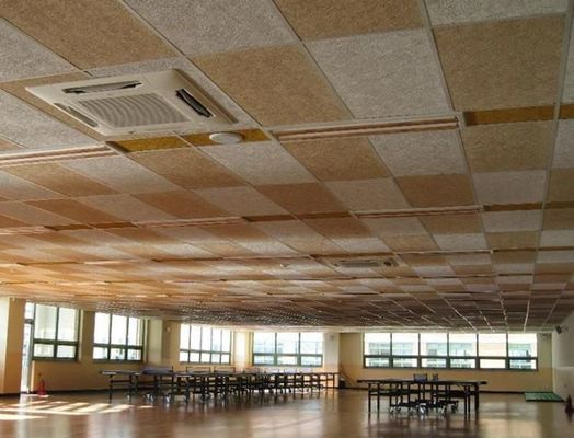 Matériaux décoratifs Boite de ciment acoustique pour panneaux acoustiques en bois