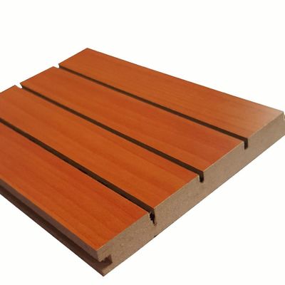 600*600 Remplacer le service après-vente OEM Panneau mural acoustique en bois pour le matériel de décoration