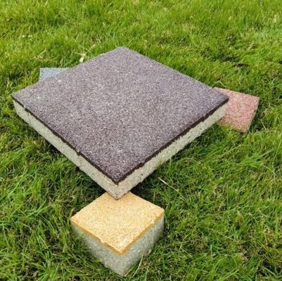 Stylé Sinter gris et rouge céramique Perméable à l'eau brique pour Paver jardin d'allée