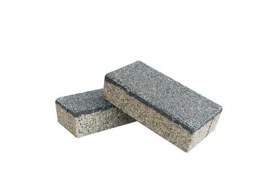 Brick de pavage en porcelaine rouge 100 mm * 25 mm Taille pour le patio Anti-Slip 65-85 Bpn