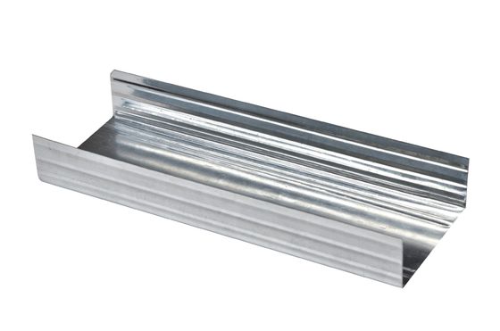 Canaux U métalliques en acier inoxydable de longueur personnalisée pour plafond perforé