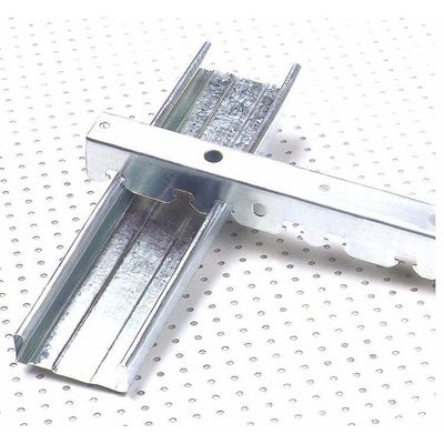 3000 mm longueur standard Furring métal acier canal principal U pour la résistance du système de plafond