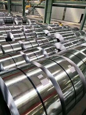 300 mm / 508 mm / 610 mm Coil ID Coils en acier galvanisé d'une épaisseur de 0,18 à 2,0 mm
