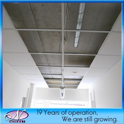 Système de suspension de plafond d'hôtel Profiles métalliques en acier galvanisé 0,40-1,0 mm d'épaisseur