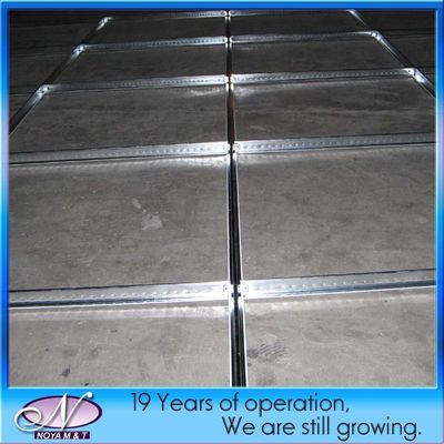Profiles métalliques en alliage pour le système de suspension de plafond