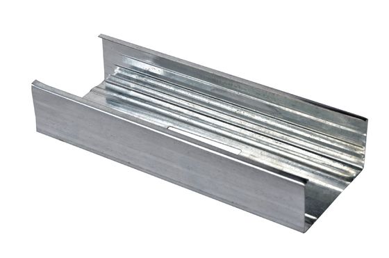 3000 mm de longueur standard L-type profil galvanisé de paroi sèche métal acier C canal de plafond