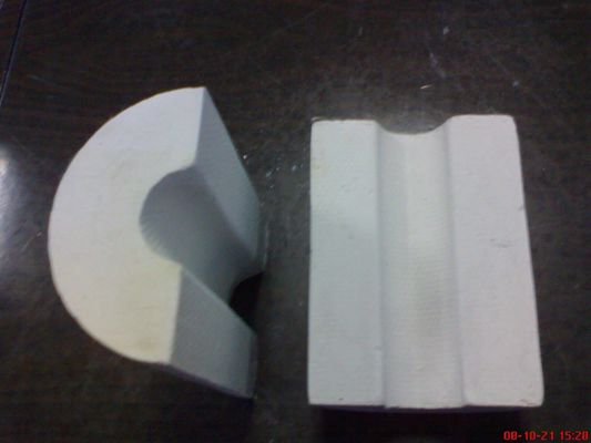 Pipe en silicate de calcium Isolation thermique Matériaux de construction 220 kg/m3 Blanc