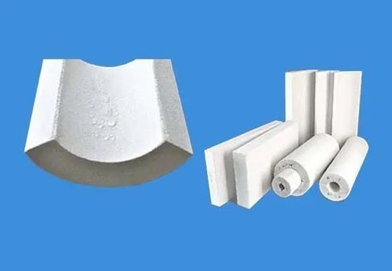Les carreaux vitrés améliorent la résistance au feu des dalles / tuyaux en silicate de calcium pour l'isolation