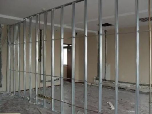 Grille en acier suspendu de plafond en T-Bar hautement durable avec longueur standard SGS 3000 mm