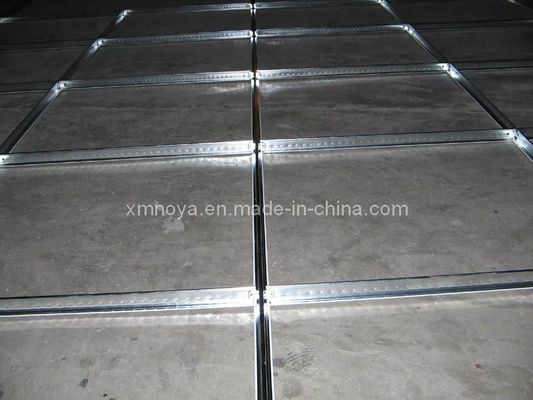 0.40-1.0mm épaisseur ignifuge Galvanisée Tee Grille pour plafond suspendu T Bar