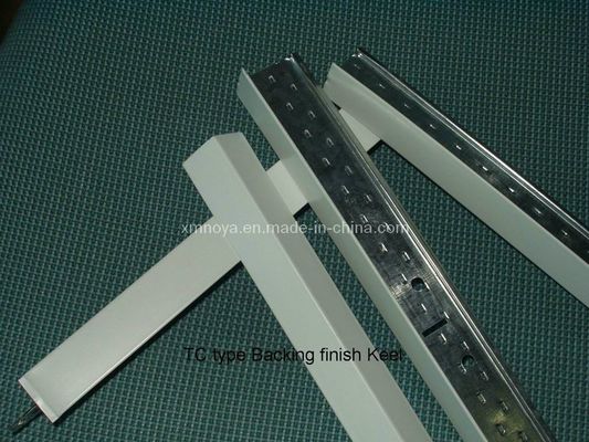T-Bar pour le système de suspension / structure de bouillonnage épaisseur de 0,40 à 1,0 mm D50 personnalisable