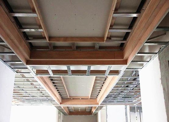 Matériau de plafond du système de suspension avec barre en T de Pothook Tee Noya 01 Longueur standard 3000 mm
