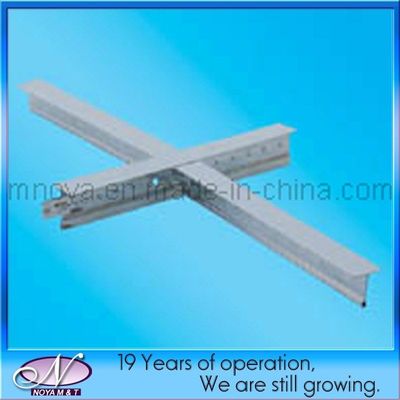 24*24*3000 Composants de grille de plafond à angle mural pour plafonds suspendus d'hôtel T Bar