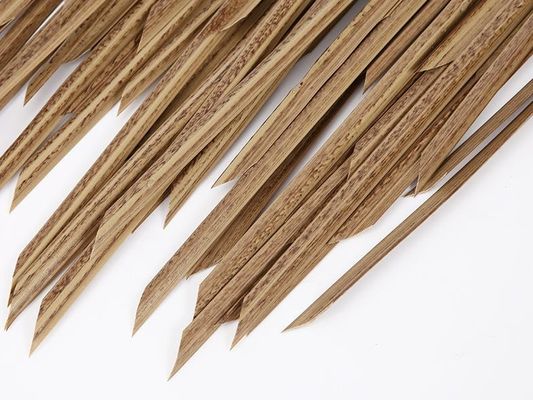 Teinture de tuiles de paille plates naturel 100% Simulation de vrai toit de paille