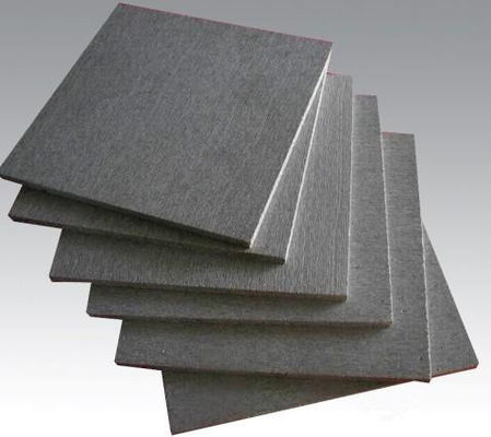 Plaques de ciment en fibre revêtement panneaux de revêtement extérieur gris bâtiment imperméable à l'eau Plaque de silicate de calcium Plaques de silicate de calcium