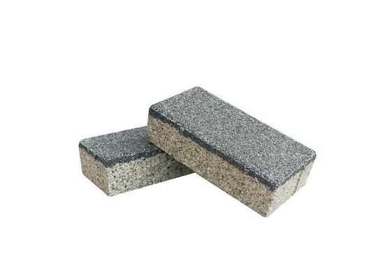 200*100mm/200*200mm Briques en céramique perméables à l'eau bon marché pour pavé sintré au sol de rue