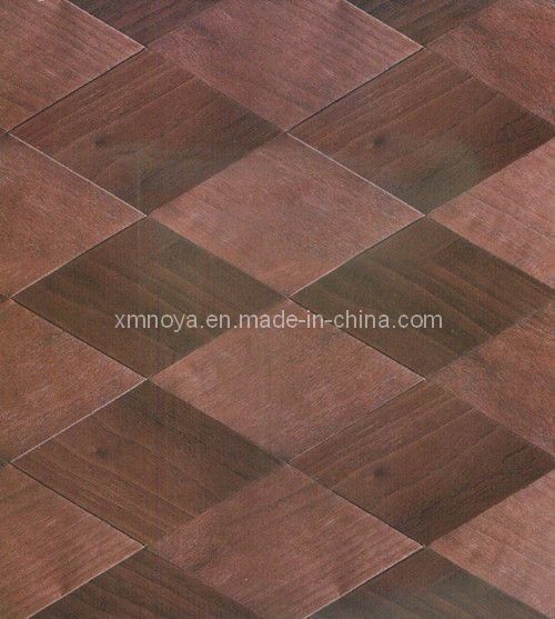 Plaque de décoration en faisceau de faisceau de bois tissé tressé 1200*2440mm avec style personnalisable