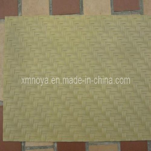 Simulation de tapis en plastique de bambou 01 300*500 mm pour la décoration du salon