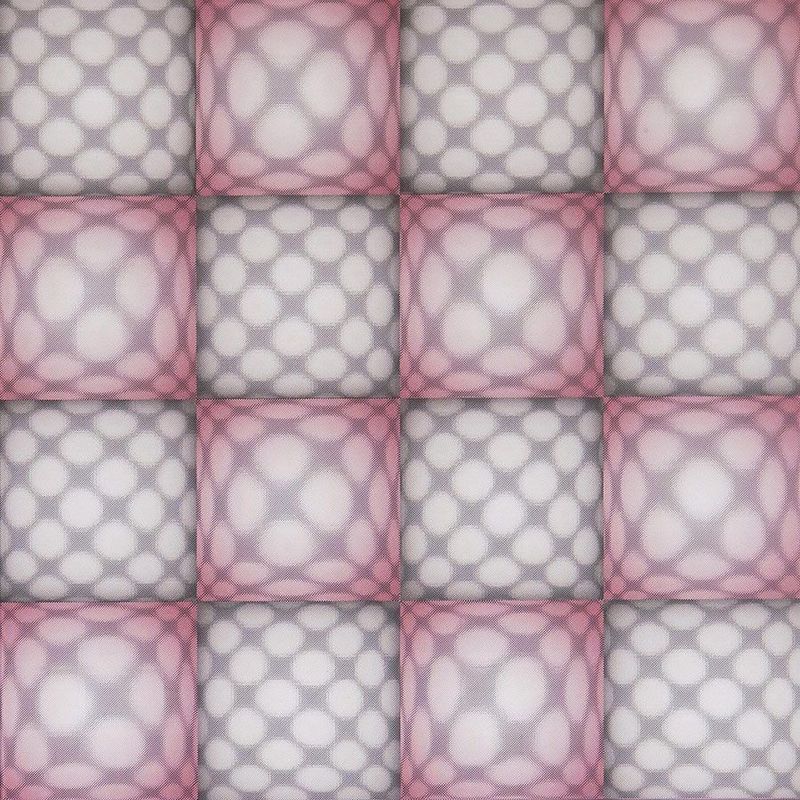 PD127 Panneau décoratif composite texturé en PVC 3D coloré pour murs / plafonds intérieurs