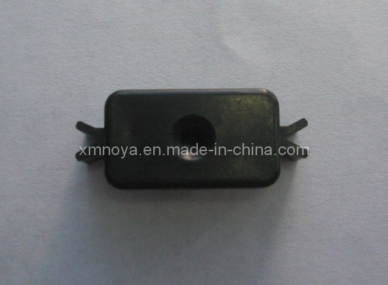 Éco-friendly facile à installer WPC plaquettes en plastique de revêtement de sol avec E0 Norme environnementale