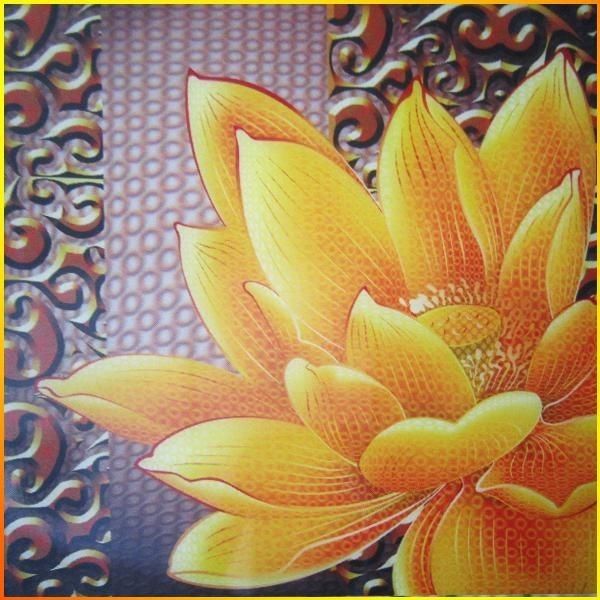 FD105 Carreaux de décoration murale en PVC 3D imperméables à l'eau sans cadre pour l'hôtellerie
