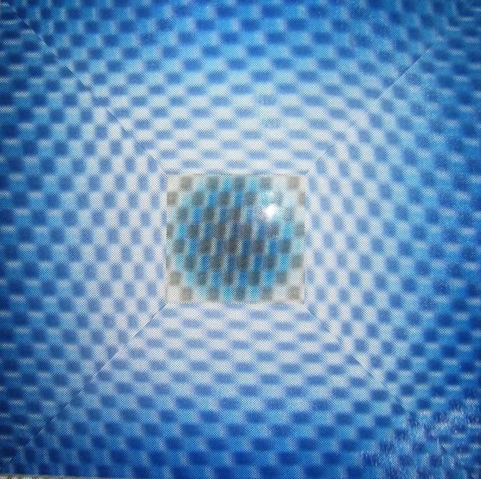 Panneau 3D en PVC plastique résistant à l'eau coloré pour décoration murale de KTV / bar 500*2000*3.0mm