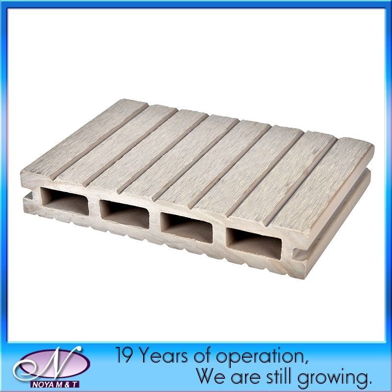 150mm*25mm Carreaux de plancher de terrasses en bois vert en plastique composite en WPC