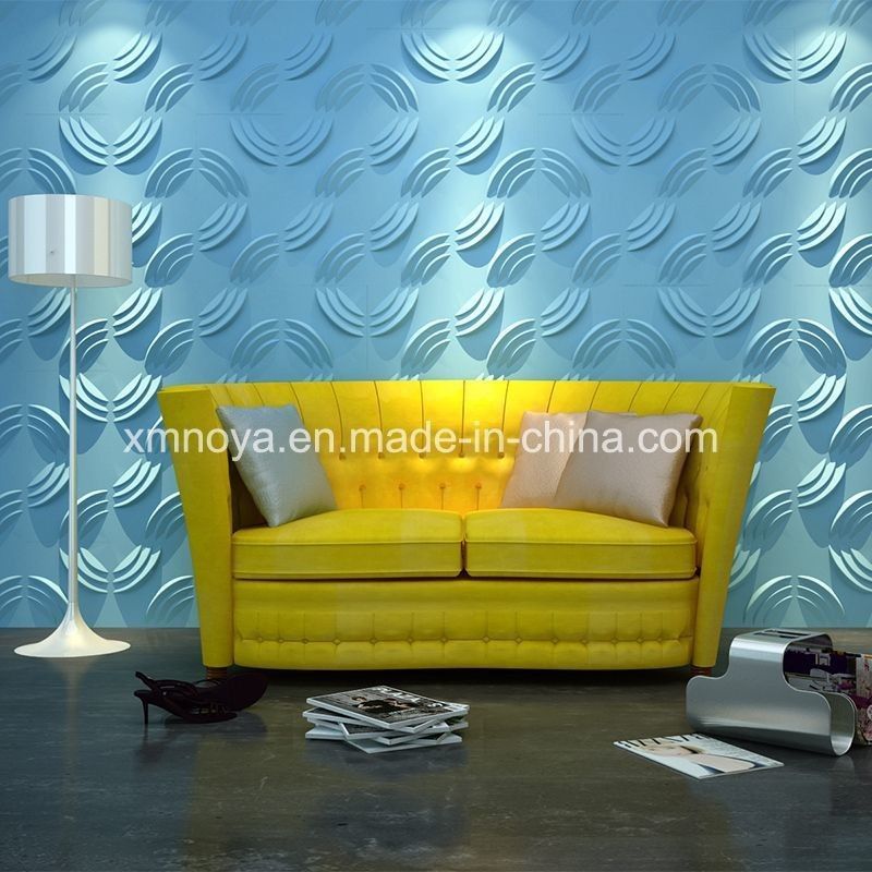 B1 Panneaux de revêtement muraux 3D acoustiques décoratifs 500 mmx500 mm ignifuges pour arrière-plan de canapé