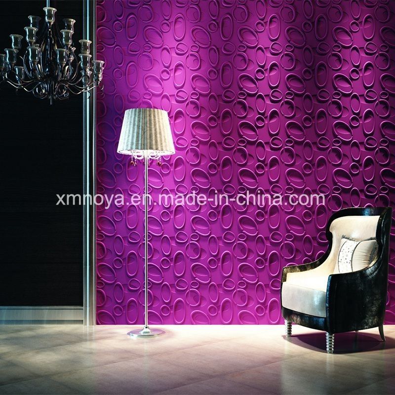 Panneau mural en PVC 3D pour la décoration intérieure dans un studio photo Taille personnalisée 500mmx500mm