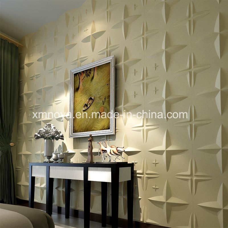 Panneaux de murs 3D insonorisés pour la décoration acoustique moderne 500mmx500mm pour la personnalisation