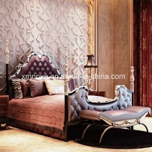 Panneau mural 3D d'isolation acoustique opal blanc de 500 mm x 500 mm pour la décoration de la chambre à coucher