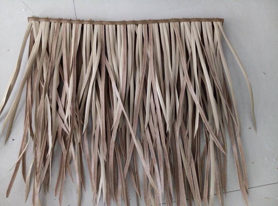 Décoration extérieure Carreaux de toiture de chaume avec une caractéristique de ne jamais décolorer et une longue durée de vie