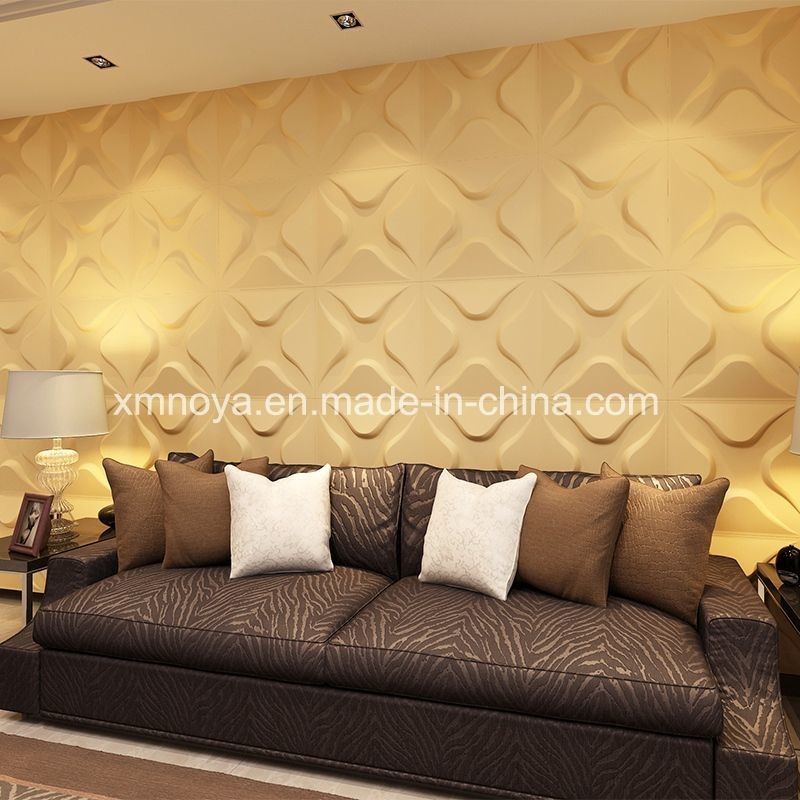 Panneau 3D d'isolation acoustique pour la décoration du salon dans la chambre à coucher 500mmx500mm