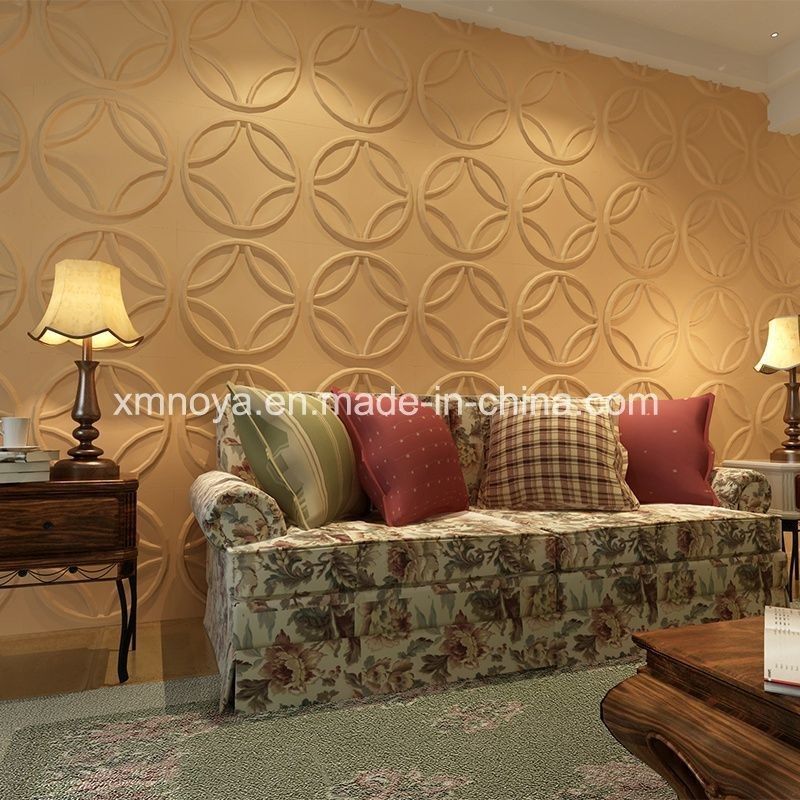 Panneaux muraux d'absorption sonore texturés pour la décoration murale