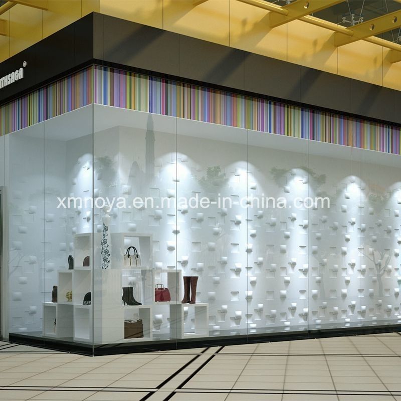 Tableau mural 3D texturé de concepteur pour la décoration de magasin Moderne A1 Panneau de qualité ignifuge