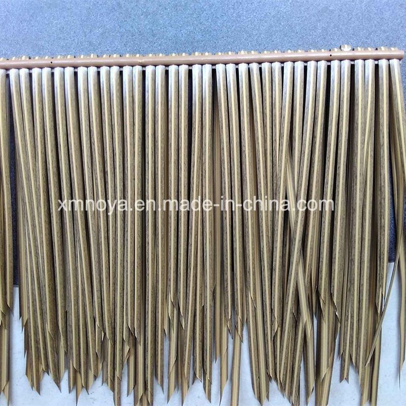 Toit de chaume synthétique artificiel pour les toits de chaumière à composants en PVC sur mesure