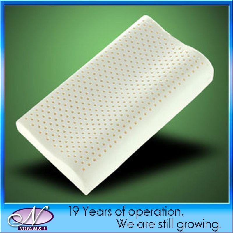 48*28*7/9cm Tissu tissé Talalay oreiller ondulé en latex pour un sommeil doux et de soutien